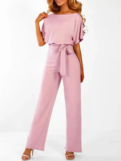 Lässiger Damen-Jumpsuit | Elegant in Rosa