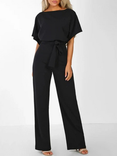 Lässiger Damen-Jumpsuit | Elegant in Schwarz