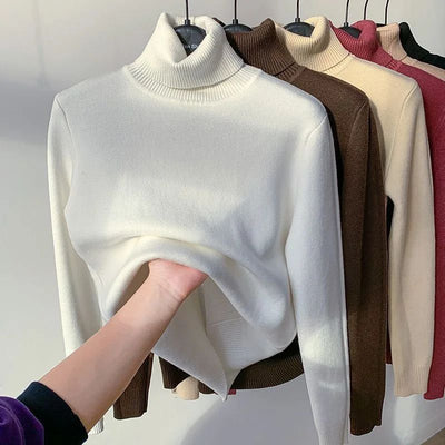 Lässiger warmer Pullover für Frauen - Idalene