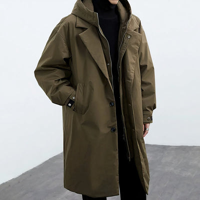 Lässiger Winter-Trenchcoat für Männer - Abert