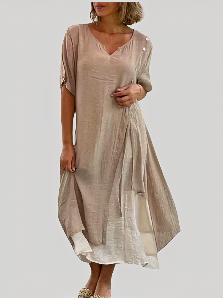 Lässiges Sommerkleid für Damen | Maxi