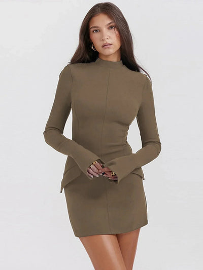 Lässiges warmes Pulloverkleid - Silvana