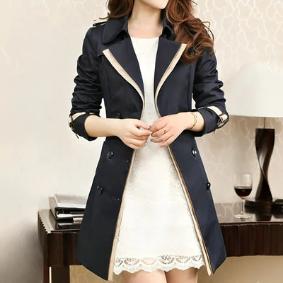 Langer Trenchcoat für Frauen - Editha