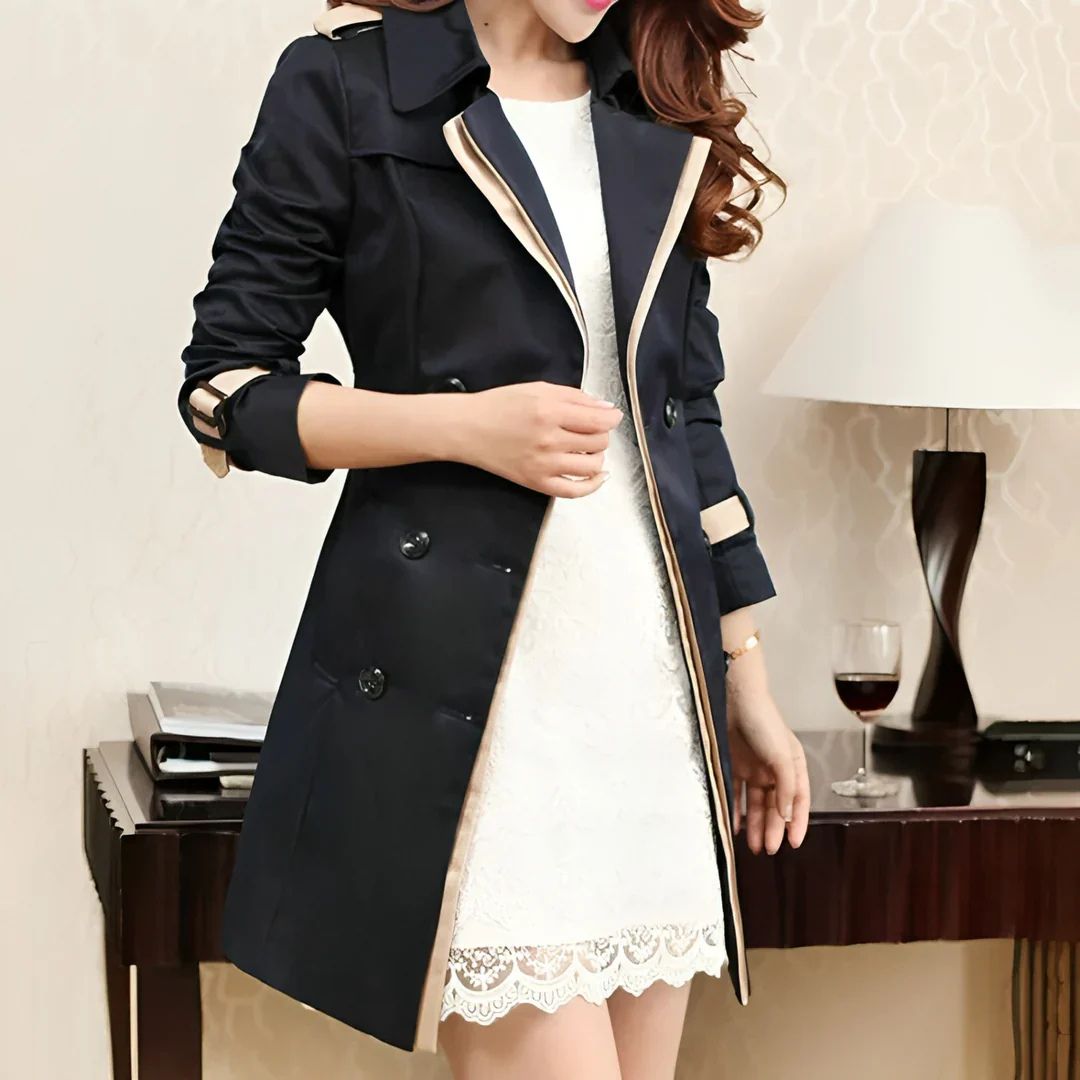 Langer Trenchcoat für Frauen - Editha