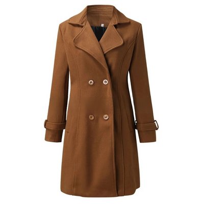 Langer Wintermantel für Damen | Warme