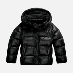Laura | Damen Wärmende Gesteppte Daunenjacke in Schwarz