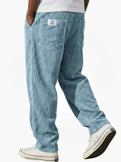 Laurent | Herren weiche Cordhose in Hellblau