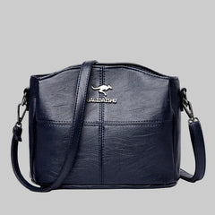 Marieke | Damen Geräumige Elegante Ledertasche in Blau