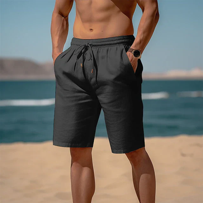 Stylische Leinenshorts für Männer - Gustavus