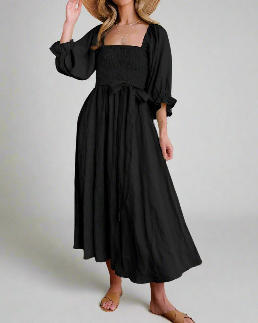 Luftiges Sommer Midikleid für Damen