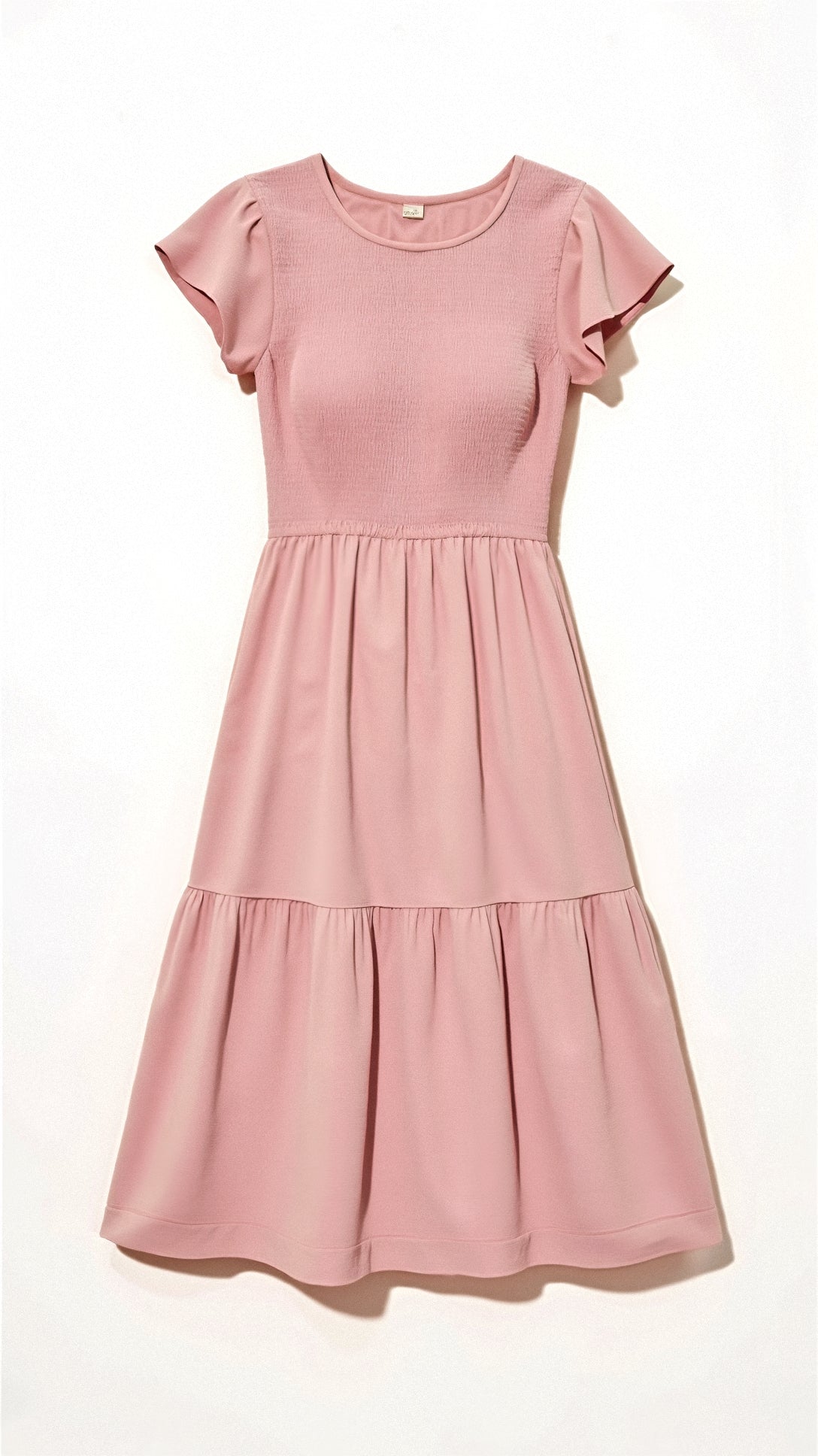 Leni – Smocked-Summer-Midi-Kleid – Plissee