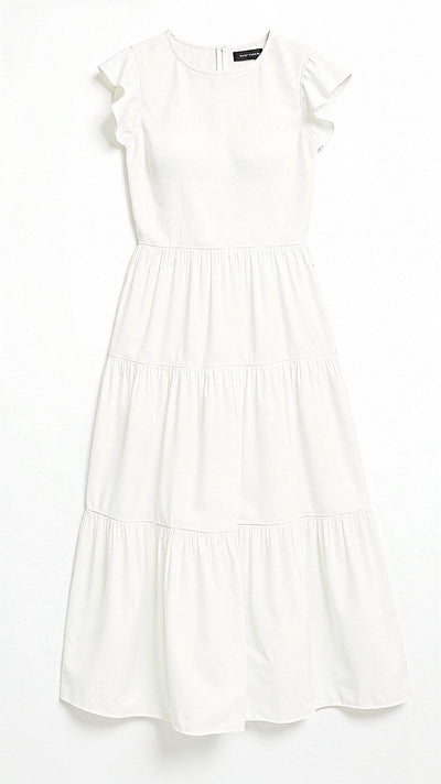Leni – Smocked-Summer-Midi-Kleid – Plissee