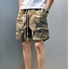 Leo | Herren Leichte Sommer Cargo Shorts in Tarnung