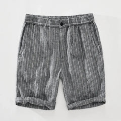 Leo | Herren Leichte Sommer Cargo Shorts in Grau