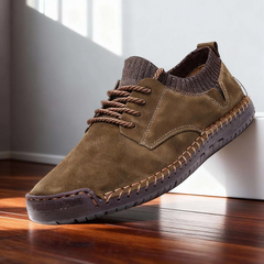 Riccardo Wildleder Sneakers in Grün