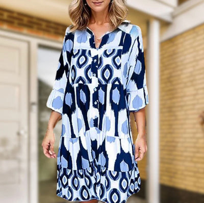 Margarete® | Boho-Kleid mit Knöpfen