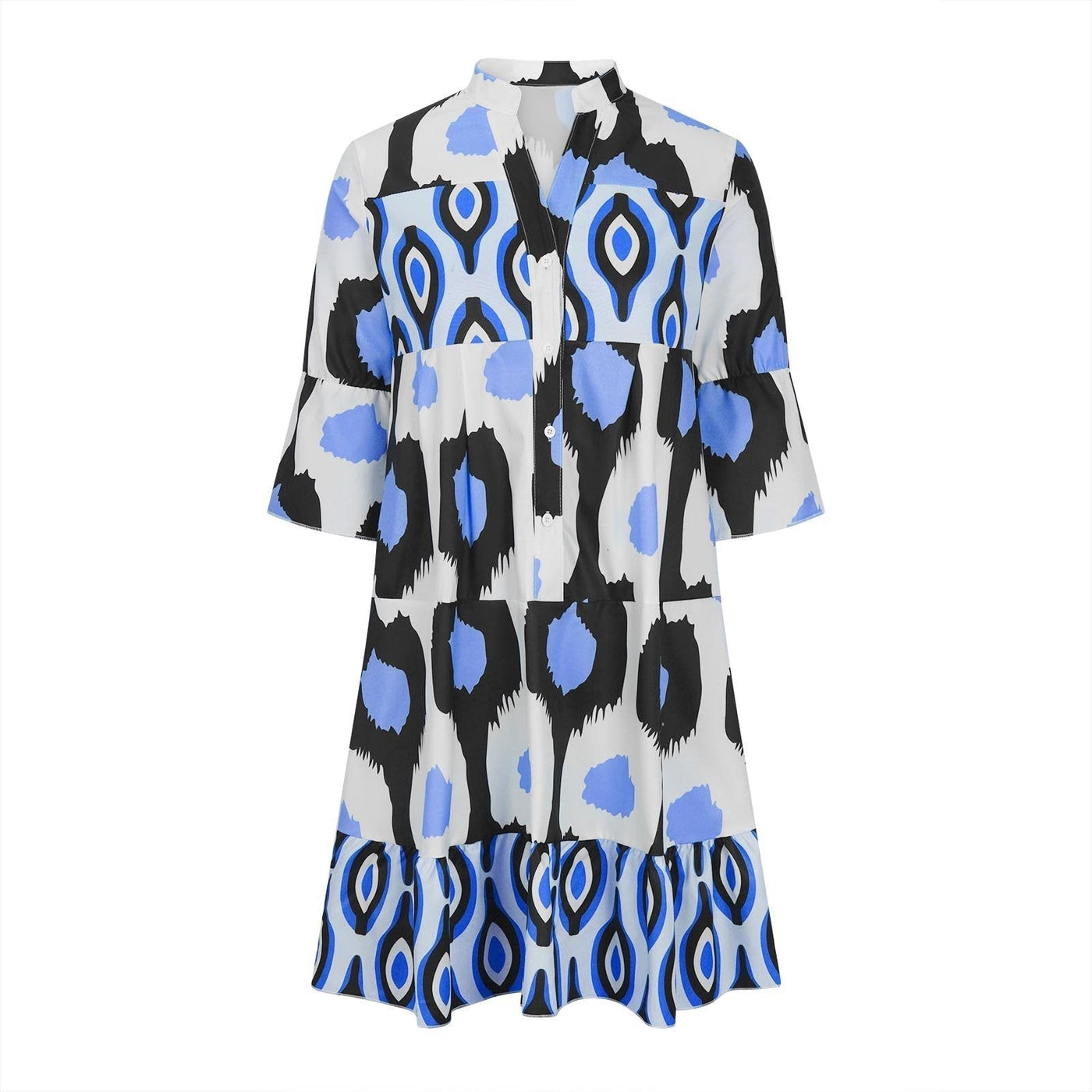 Margarete® | Boho-Kleid mit Knöpfen
