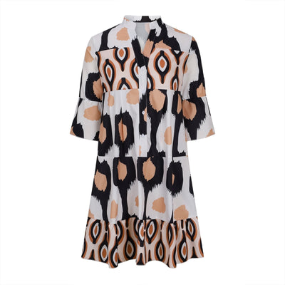 Margarete® | Boho-Kleid mit Knöpfen