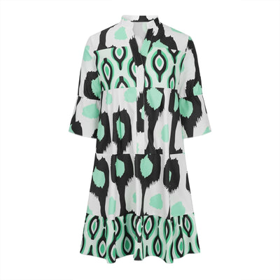 Margarete® | Boho-Kleid mit Knöpfen