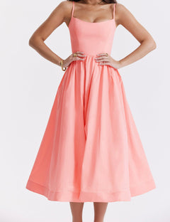Wilma - Elegantes Kleid in Rosa