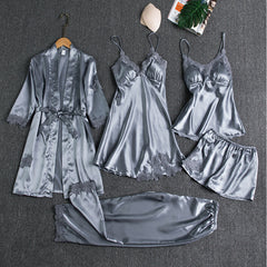 Lorena | Luxuriöses Weiches Pyjama Set in Hellblau
