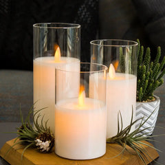 EternalCandle - Flammenlose Kerze in Transparent
