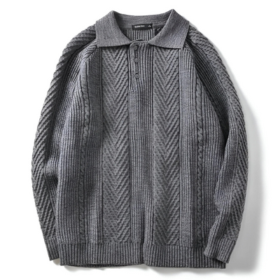 Luxuriöser Pullover für Herren | Lang