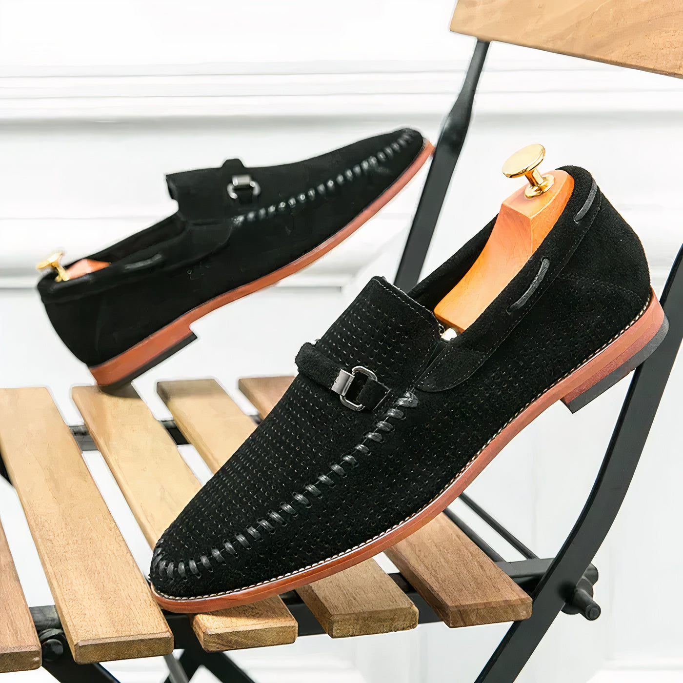 Luxuriöse klassische italienische Herren-Slipper - Martin