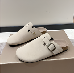 Damenhausschuhe mit Orthopädischer Unterstützung - Stil & Komfort in Knochen