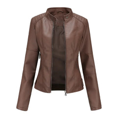 Wilhelmine-Marie® | trendige und elegante Jacke in Dunkelbraun