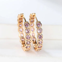 Micara - Sparkly Blings - Ohrringe in Rosa