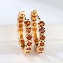 Micara - Sparkly Blings - Ohrringe in Rot
