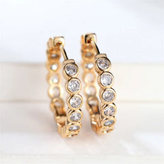 Micara - Sparkly Blings - Ohrringe in Weiß