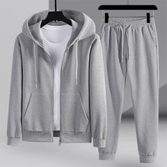 Luca™ - Herren Lounge-Set aus Strick in Stahlgrau
