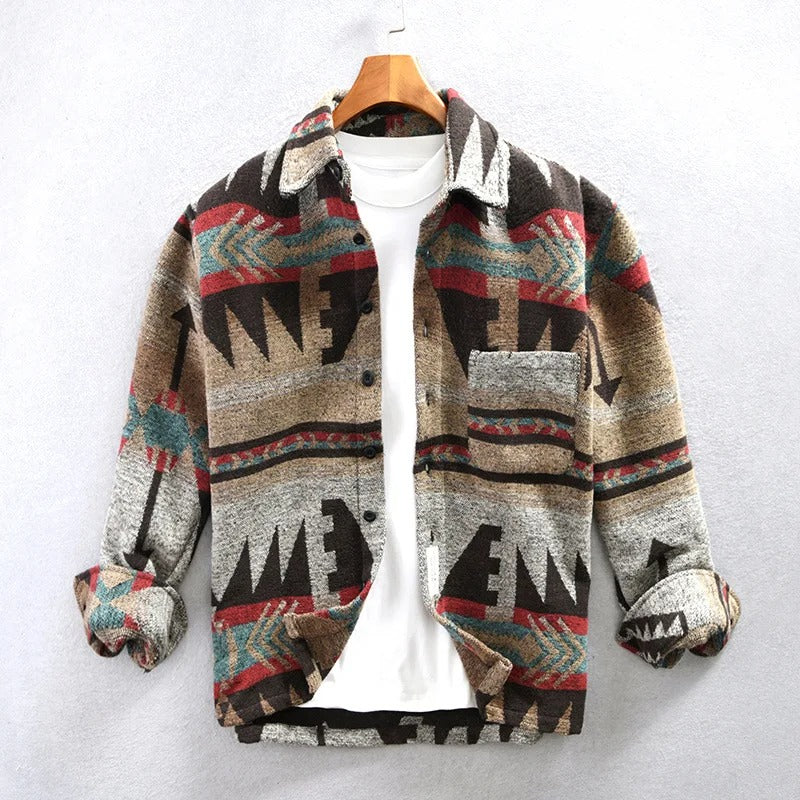 Toni - Herrenflanellhemd Im Vintage-Stil