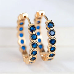 Micara - Sparkly Blings - Ohrringe in Blau