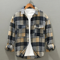 Kevin | Supreme Flanellhemd in Braun