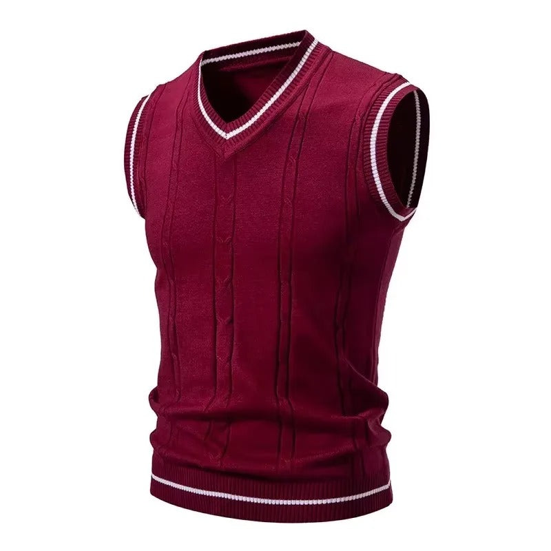 Warme Herren Pullover Weste