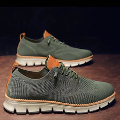Samuel™ | Ultra-bequeme Sneakers in Grun