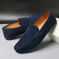 Nariko  | Luxus-Loafer in Marineblau