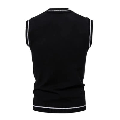 Warme Herren Pullover Weste