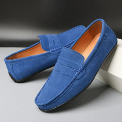Nariko  | Luxus-Loafer in Blau