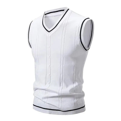 Warme Herren Pullover Weste