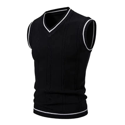 Warme Herren Pullover Weste