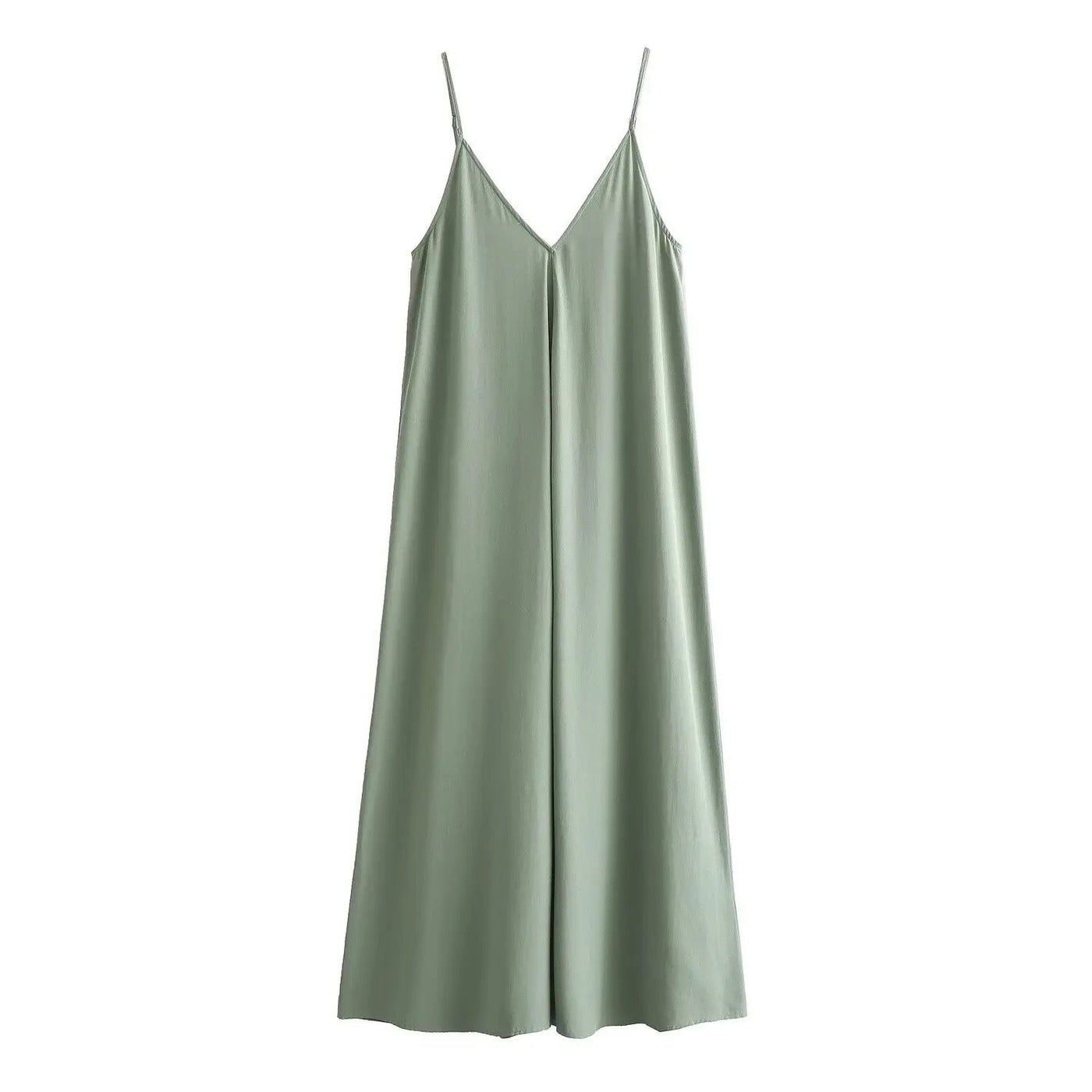 Sexy rückenfreies Slip-Maxi-Kleid
