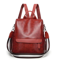 Lydia | Täglicher Entdecker-Rucksack in Rot