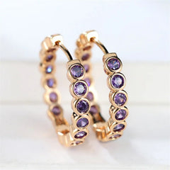 Micara - Sparkly Blings - Ohrringe in Lila