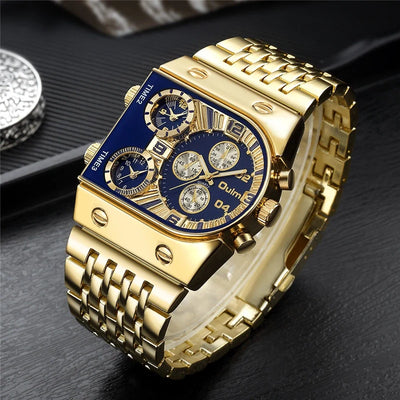 Cronos Eleganz - Uhr und Doppelarmband Set als Geschenk
