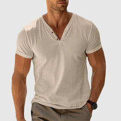 Enrich™ | Slim Fit Casual Hemd in Beige