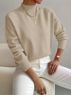Yvonne™ | Eleganter und warmer Pullover in Beige